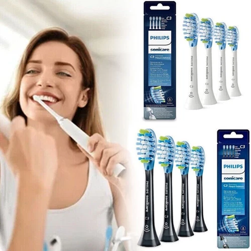 4/8xPhilips Sonicare C3 HX9044 Optimal Premium Plaque cabezales de cepillo GERHRTHJRRTUU - Imagen 5 de 26