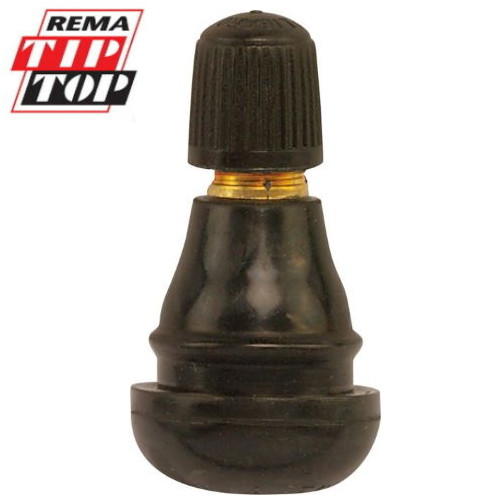 50 x REMA TIP TOP TR412 Snap in Rubber Tyre Valves Car Van Motorbike - TY122x5