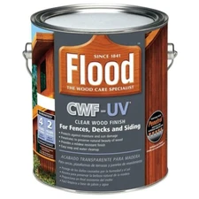 1 gal. Clear CWF-UV Acrylic Exterior Wood Finish Quick Dry Formula Sealer