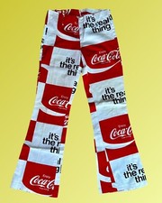 Vintage Coca-Cola Pants Flared Bell Bottoms Talon Zipper 70s RARE TRUE VINTAGE