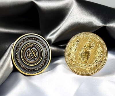 Médaille John Wick – Pièce D'or – Cosplay Continental Hôtel – Collection