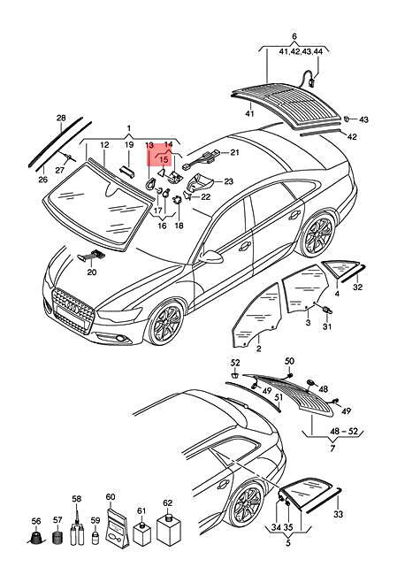Genuine Trim AUDI A6 Allroad Qu. Quattro Avant S6 A6l A7 Sportback 