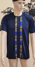 T SHIRT WITH AFRICAN PRINT