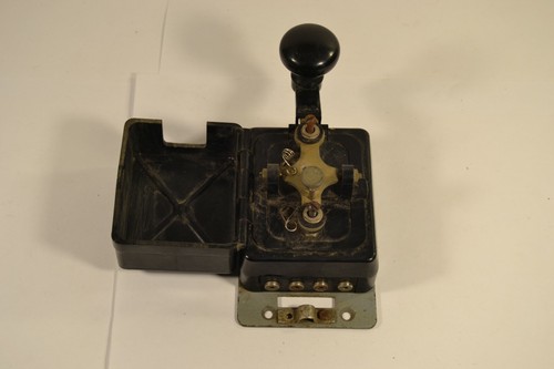 Old Soviet Telegraph Key Russia Morse Key USSR - Picture 7 of 12