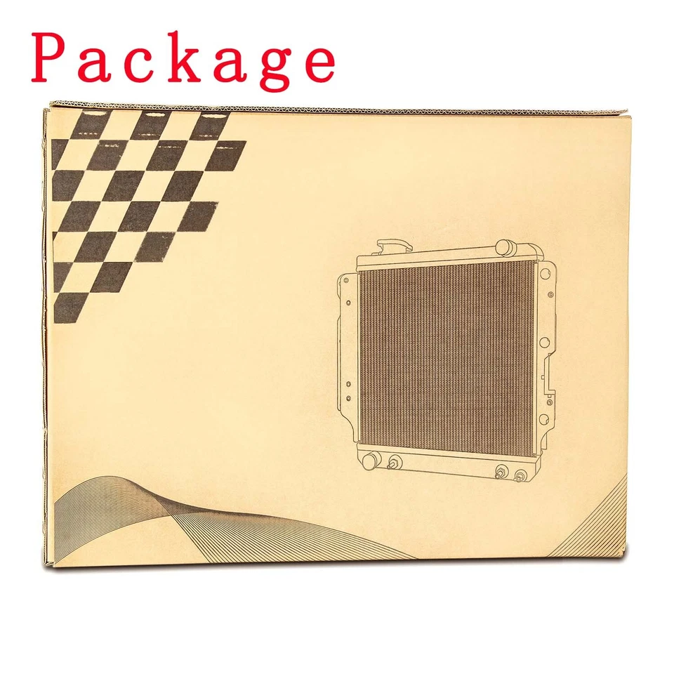 Aluminum 3 Core Radiator Fits John Deere 3020 R34457 R39517 AR40831 AR46016 NEW - Image 4 of 4