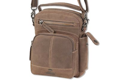 Woodland  Belt Bag Crossbody Wristlet in One Buffalo Leather