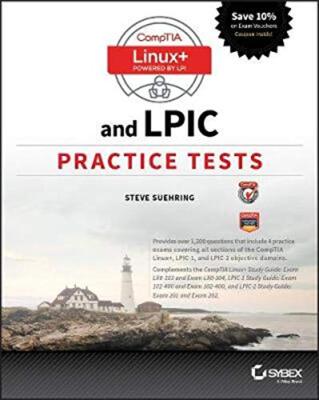 CompTIA Linux+ and LPIC Practice Te..., Suehring, Steve