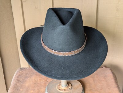 BLACK CREEK WOOL FELT FEDORA HAT | eBay display picture 1