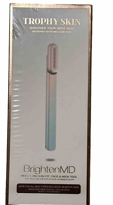 Trophy Skin BrightenMD - LED Light & Microcurrent Therapy new Sealed (S)