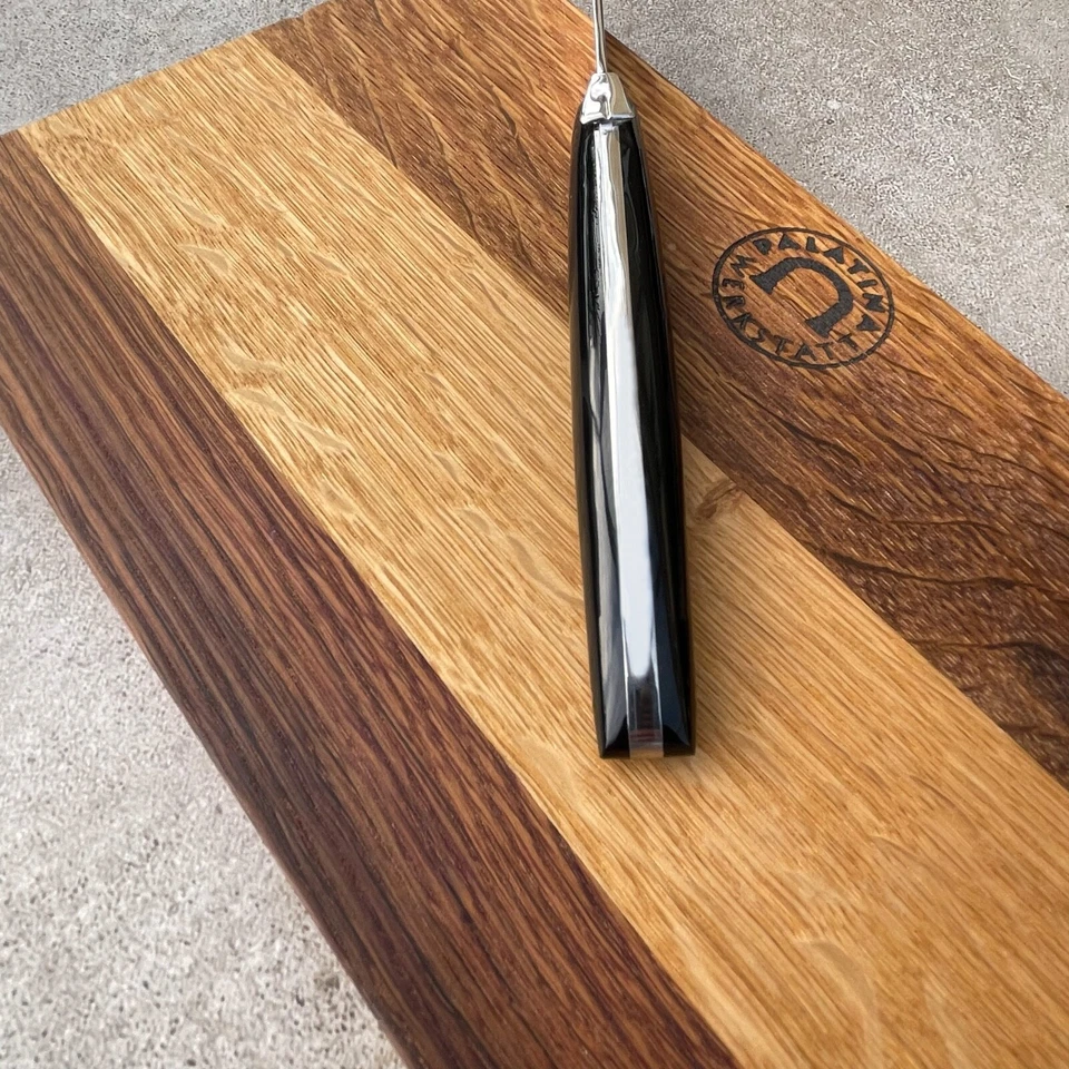 Forge de Laguiole Steakmesser Tafemesser Set Wilmotte, Griff: Acryl schwarz - Bild 3 von 4