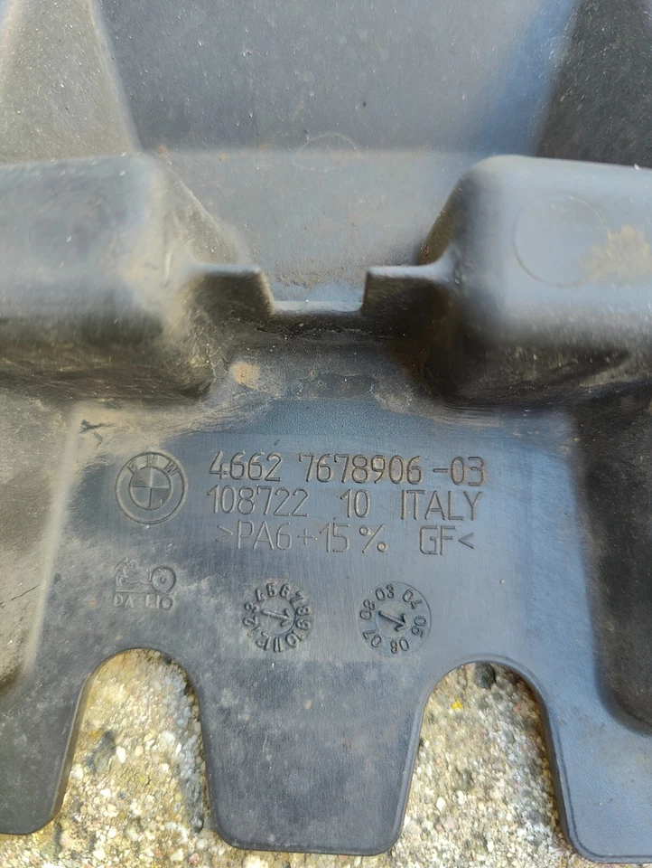 06 BMW F650GS F650GS DAKAR Rear Under Tail Tray Fairing Undertail 46627678906-03 - image 2 of 4