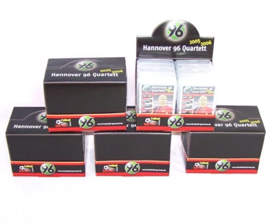 Hannover 96 Quartett Kartenspiel Fußball Posten Verlosung Wurfmaterial Neu OVP