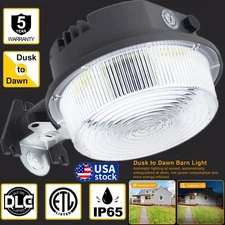 LED Barn Light 75Watt with Dusk to Dawn Photocell Outdoor Security Yard Lighting