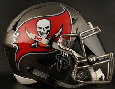 TAMPA BAY BUCCANEERS NFL Riddell SPEEDFLEX Authentic Gameday Football Helmet