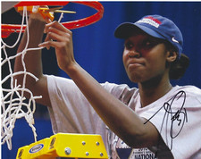 TINA CHARLES Signed 8 x 10 Basketball WNBA Photo CONNECTICUT SUN Free Ship UCONN