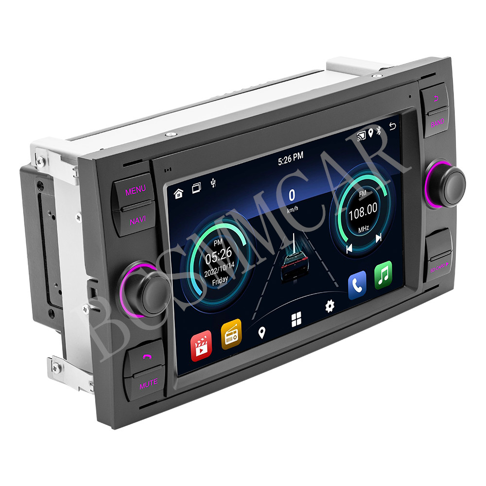 7IN Double 2Din Android 12 Car Stereo Radio GPS Fit For Ford Transit 2007-2024
