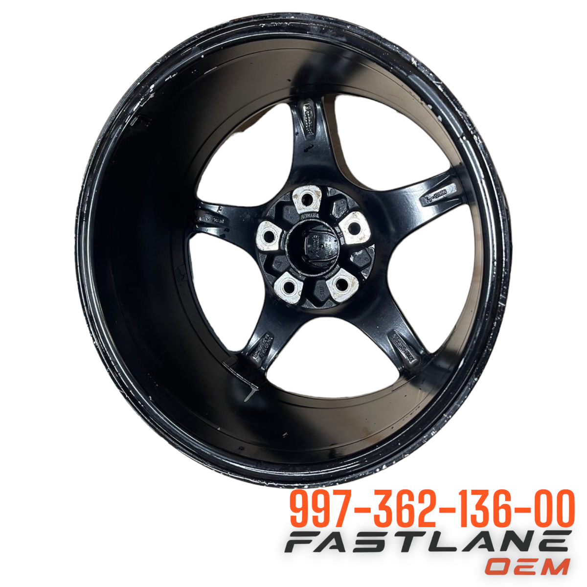 2005-2008 PORSCHE 911 FRONT ALLOY WHEEL RIM 8X18 ET57 USED OEM 997