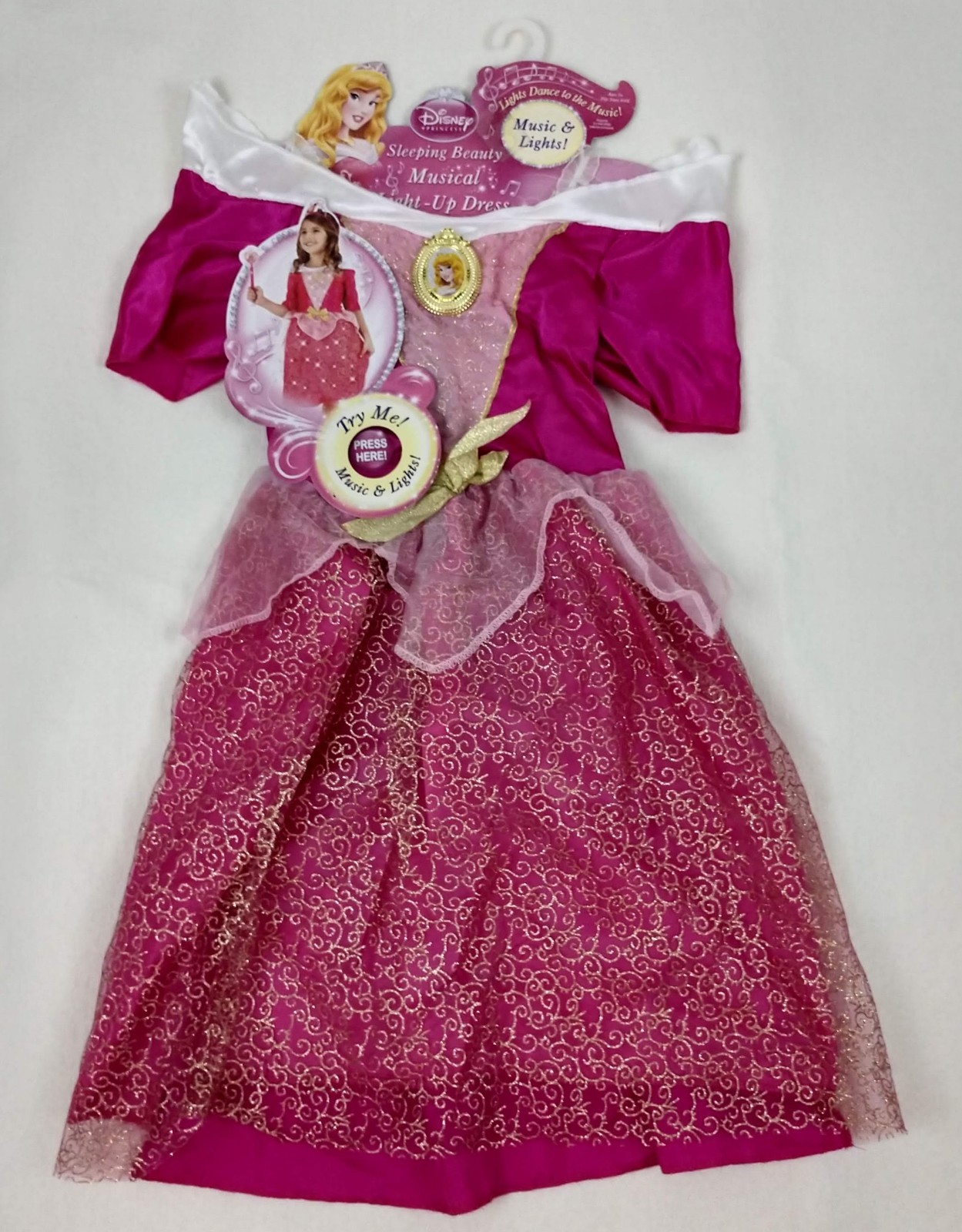 disney princess light up dress