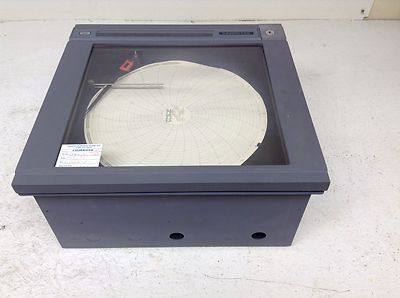 BBC Kent Process Control P105M 115/230 VAC Chart Recorder P10SM/12/000 Brown