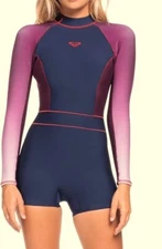 ROXY RISE COLLECTION Women's 1.5 BZ L/S Spring Suit - XBMR - Size 2 - NWT