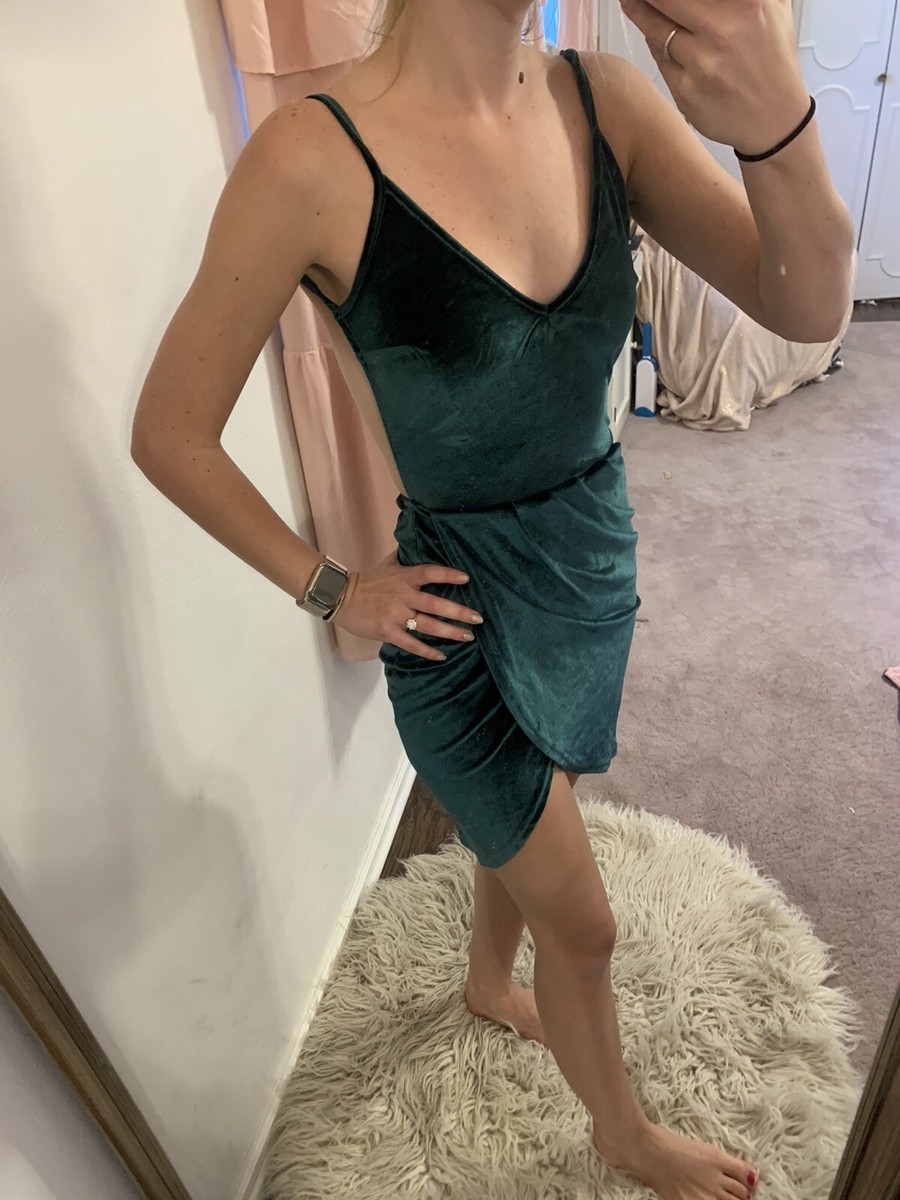 emerald green dress shein SHEIN | Dresses | Shein Emerald Green Satin Dress Usa Size Small Euro Size  Small Nwot