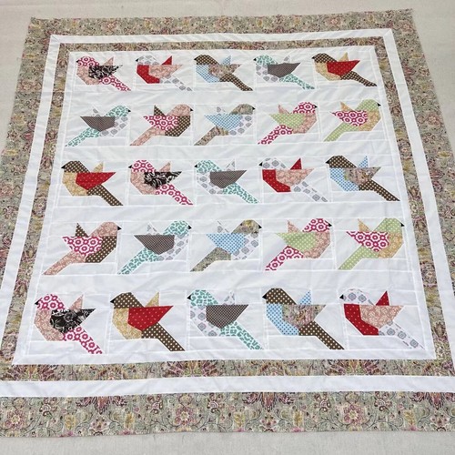 Dessus De Lit Patchwork En Coton Fait Main – Taille Reine – Original Et Coloré
