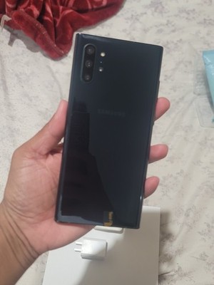 Unlocked Samsung Galaxy Note 10+ Plus N975U 256GB Black AT&T T-Mobile Open Box