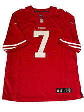 Men's Nike San Francisco 49ers Colin Kaepernick 7 NFL Football Jersey Red XL