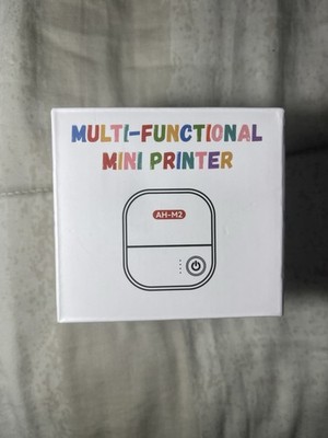 Multi Functional Mini Printer Blue Tooth with 3 rolls of paper