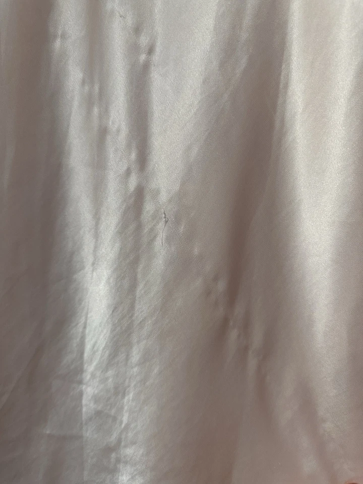 Maidenform Chantilly Medio Slip Mujer M Rosa Satinado Nylon Encaje ILGWU De Colección Foto 4 de 4