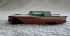Vintage Lesney Matchbox #75 Ford Thunderbird Diecast Car White/Peach, no box