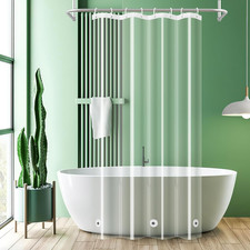 Clear Shower Stall Curtain Liner 48 X 78 Inches,Heavy Duty Liner Waterproof Tran