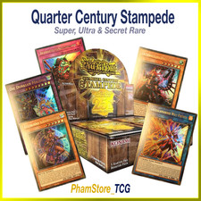 YuGiOh! Quarter Century Stampede - Einzelkarten zur Auswahl