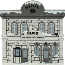 Cat’s Meow Village Christmas Wonderful Life Bijou Movie House Theatre 05-466 NEW