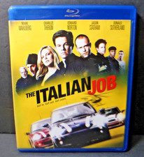 The Italian Job (Blu-ray 2003 WS) Mark Wahlberg, Charlize Theron, Edward Norton