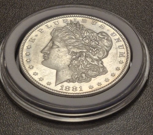 1881 O Morgan Silver Dollar ~ GEM BU ~ NEW ORLEANS MINT ~ Iridescece In Tone