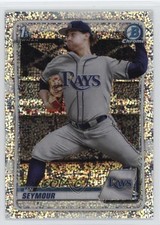 2020 Bowman Draft Chrome Sparkle Refractor Ian Seymour #BD-96 gh4