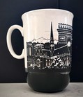 Vintage London Paris Skyline Mug Set EIT Price Kensington Souvenir Coffee Cups — photo 4