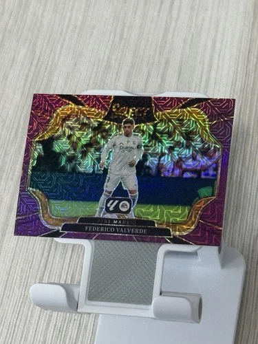 Federico Valverde Purple Mojo Prizm - 2025-26 Panini Select La Liga-Real Madrid