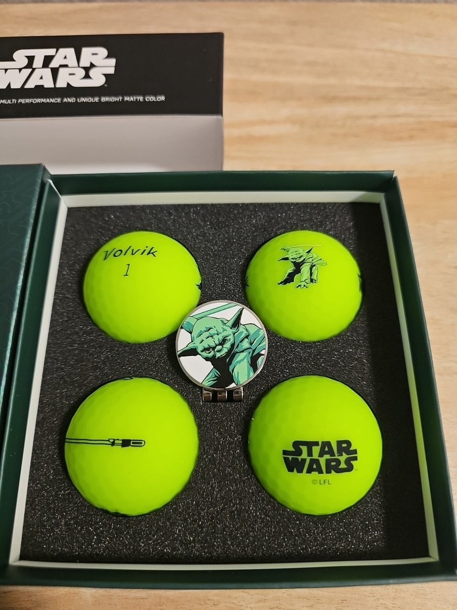 ゴルフ　ボールマーカーセット　STAR WARS Star Wars Golf Ball Set With Marker Yoda Other Styles Available | eBay