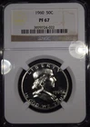 1960 Franklin Half Dollar "NGC PF67"