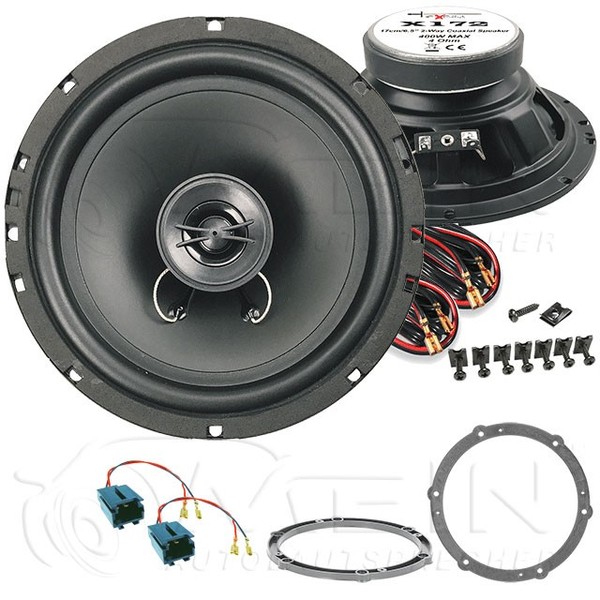 Auto Lautsprecher FüR Peugeot 308 II 2013-2021 Heck TüR Hinten 2-Wege 400W #A6SN-image