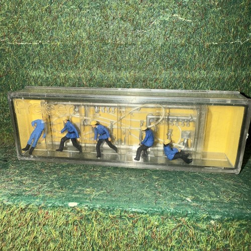 Preiser 4204 H0 Bomberos EMBALAJE ORIGINAL 😍😍😍 de Hobby Tarea | Zustand: Gebraucht