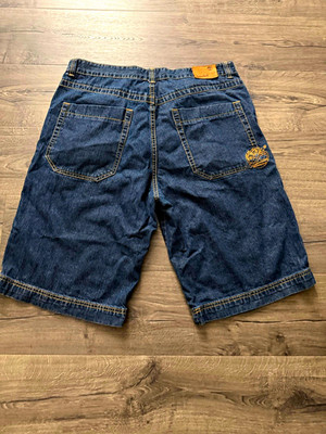 Timberland Men s Blue Dark Wash Denim Shorts size 38