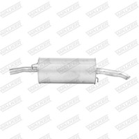 Walker EndschalldäMpfer NachschalldäMpfer 71396 FüR Fusion Ford JU Tdci