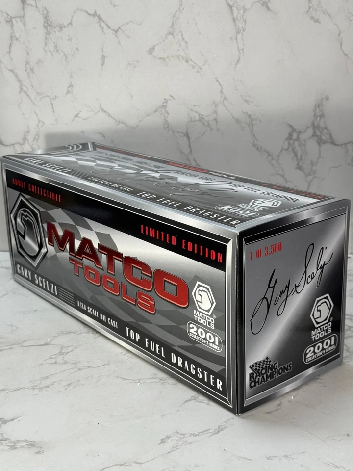 Matco 1:24 Racing Champions 2001 Winston Gary Scelzi Top Fuel Dragster Rojo V Foto 4 de 4