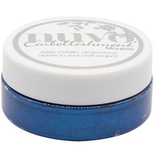 Nuvo Embellishment Mousse-High Tide Blue