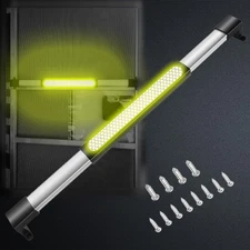 Reflective RV Screen Door Cross Bar Handle, Adjustable Length from 21-5/8 Inch 