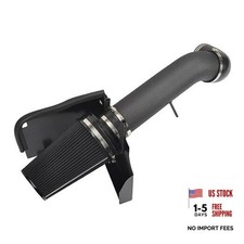 4" Cold Air Intake System  Heat Shield Compatible with 1999-2006 Black  Black