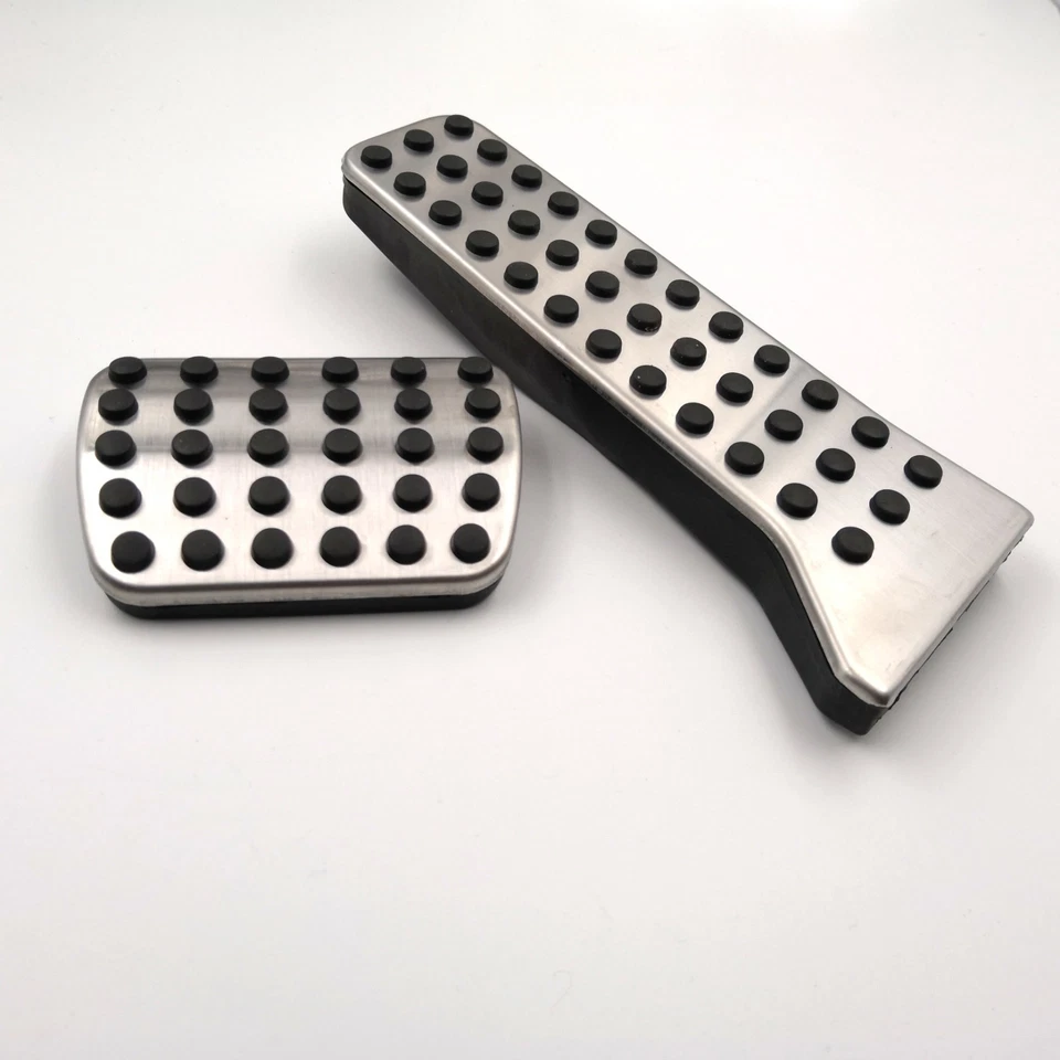 AT Foot Gas Brake Pedal Pad Cover For Mazda 2 3 6 CX-3 CX-5 CX-9 2PCS ATENZA - Imagem 3 de 4